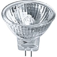 Лампа галогенная (низковольтная) Navigator MR16 Рефлектор 12В GU5.3 20Вт 3000К 51х50мм картинка 
